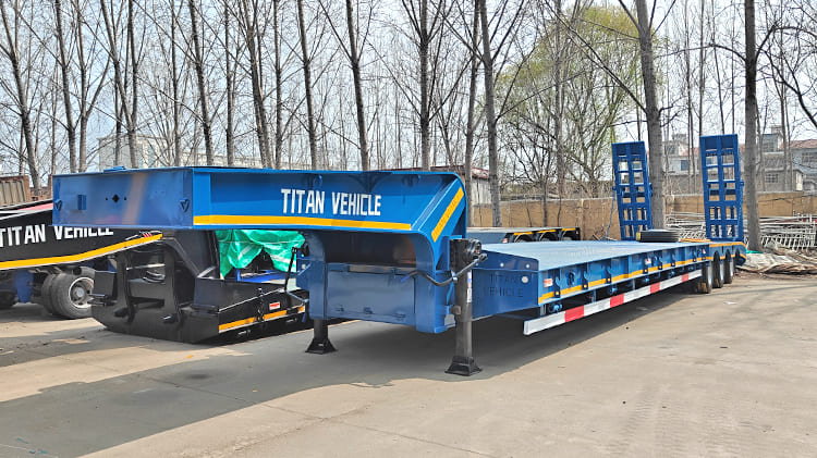 Tri Axle Low Bed Trailer for Sale Price in Nigeria