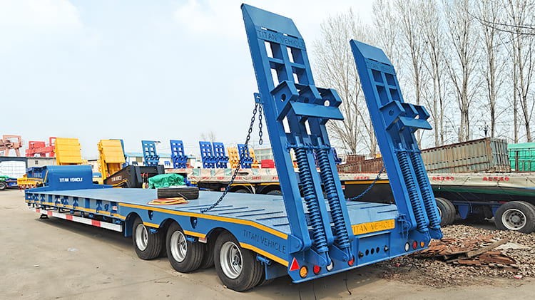 Tri Axle Low Bed Trailer for Sale Price in Nigeria