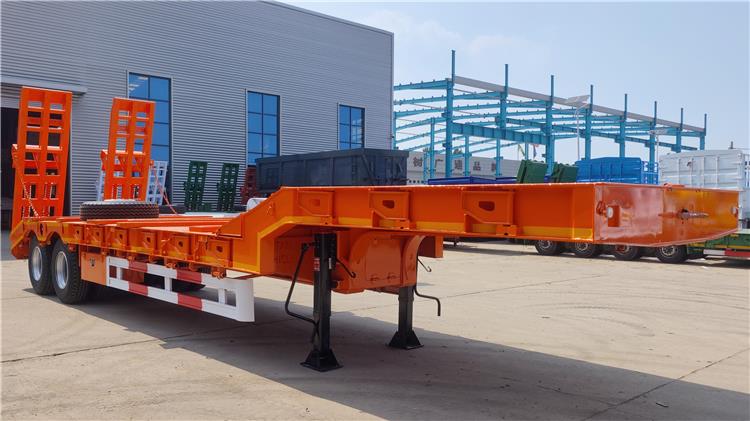 IPI 2 Axle Full Width Gooseneck Low Bed Trailer for Sale In Nigeria Lagos