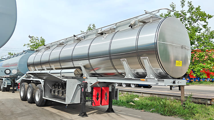 45000L 3 Axle Stainless Steel Tanker Trailers for Sale in Nigeria
