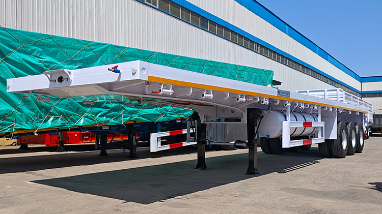 TITAN Tri Axle Flatbed Trailer for Sale in Lagos, Nigeria