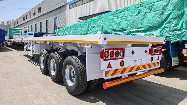 TITAN Tri Axle Flatbed Trailer for Sale in Lagos, Nigeria