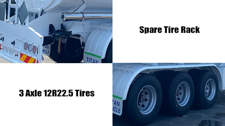 3 Axle Petrol Tanker Trailer for Sale in Nigeria