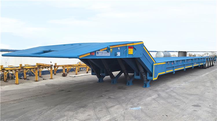 folding gooseneck trailer
