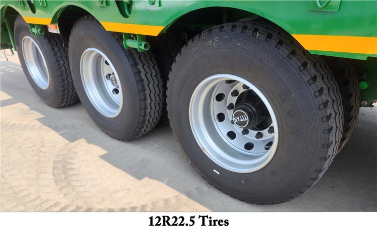 3 Axle 60 Ton Full Width Gooseneck Low Bed Trailer for Sale In Nigeria Lagos