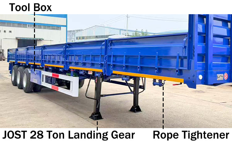 2026 New Side Board Trailer for Sale in Nigeria
