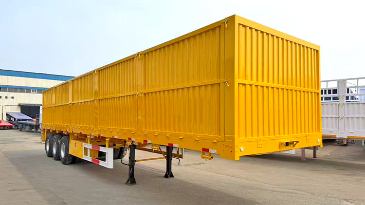 3 Axle Side Wall Cargo Semi Trailer for Sale in Nigeria