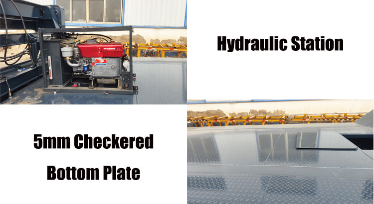 3 Line 6 Axle Removable Gooseneck Trailer for Sale in Nigeria