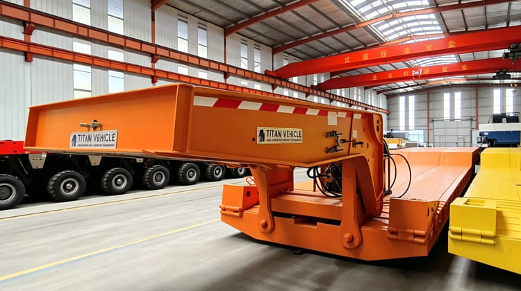 4 Axle 100 Ton RGN Lowboy Trailer for Sale in Nigeria Lagoes