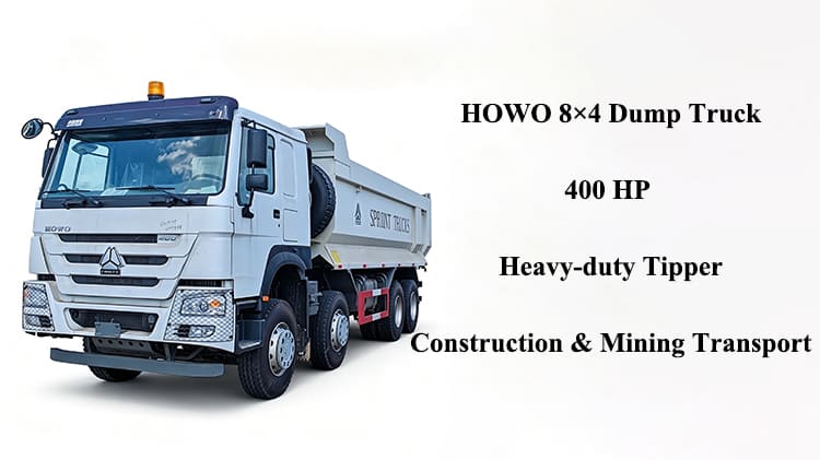 Howo 8x4 12 Wheeler Dump Truck Price for Sale in Nigeria