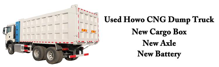 Used Howo TX CNG Dump Truck for Sale In Nigeria Lagos