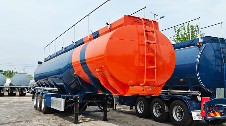 3 Axle 45000L Fuel Tanker Trailer for Sale in Nigeria