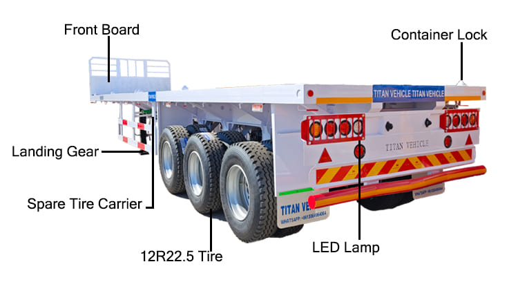 40 Foot Tri Axle Trailer for Sale in Nigeria