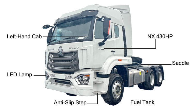Howo 430 Tractor Truck Price for Sale in Nigeria