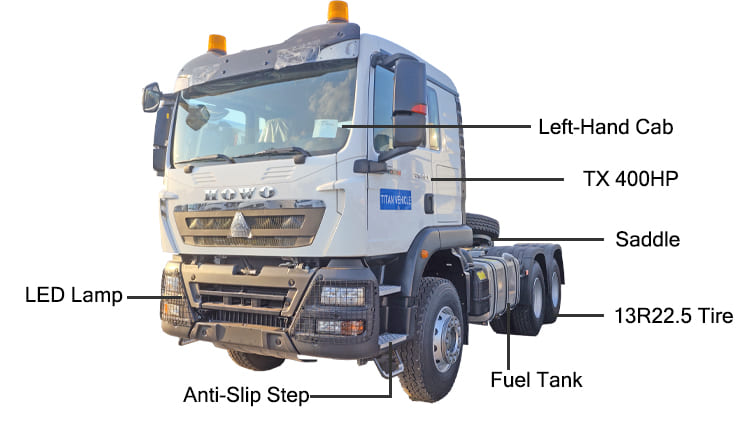 New Howo Trucks Head for Sale Price in Nigeria