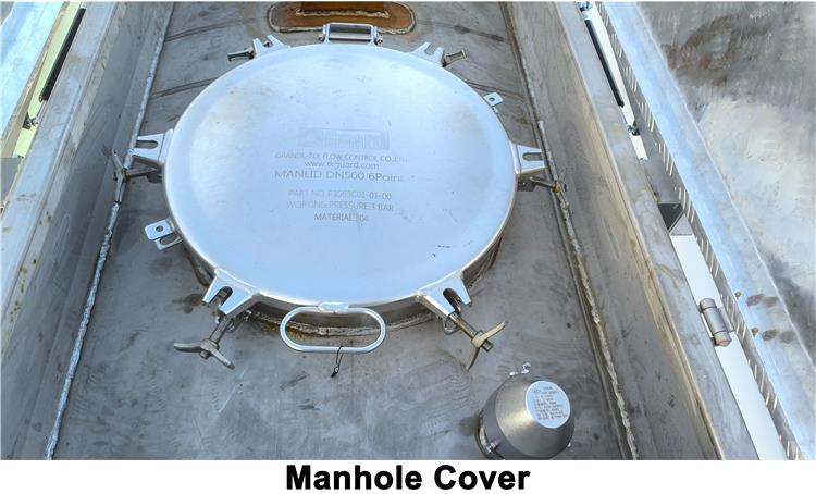3 Axle 45000 Liters Stainless Steel Tanker Trailer for Sale In Nigeria