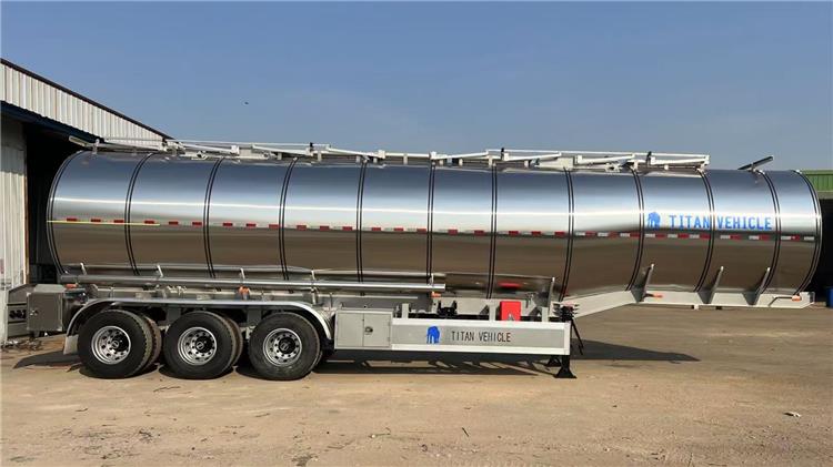 stainless steel tanker trailer