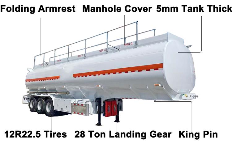 Stainless Steel Tanker with 5 Compartment for Sale In Nigeria