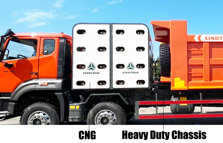 New Sinotruk Howo NX CNG Dump Trucks for Sale in Nigeria Lagoes