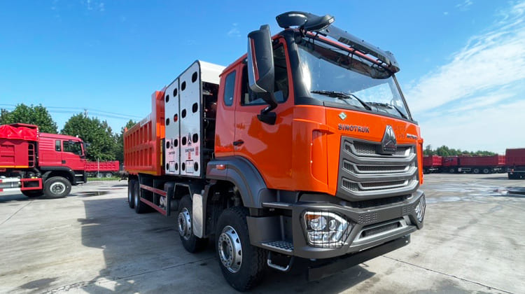 New Sinotruk Howo NX CNG Dump Trucks for Sale in Nigeria Lagoes