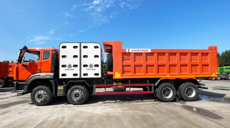 New Sinotruk Howo NX CNG Dump Trucks for Sale in Nigeria Lagoes
