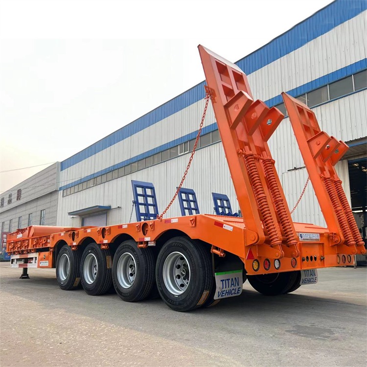 4 Axle 100 Ton Low Loader Trailer