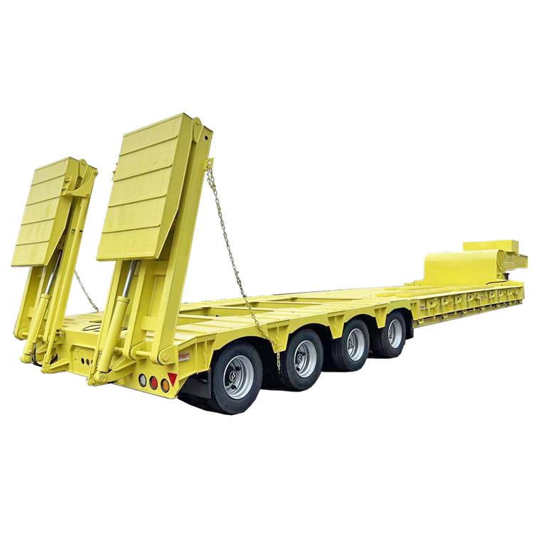 4 Line 8 Axle Truck Low Loader Trailer