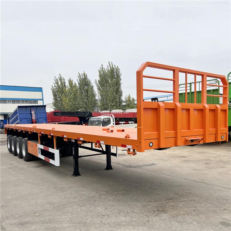 4 Axle 40 ft Flatbed Semi Trailer