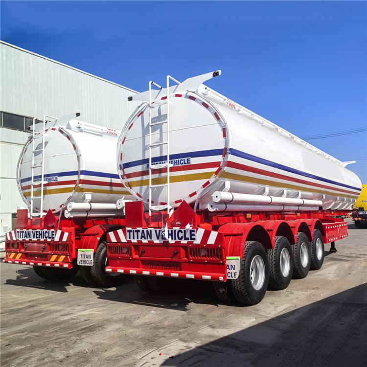 4 Axle Fuel Tanker Semi Trailer