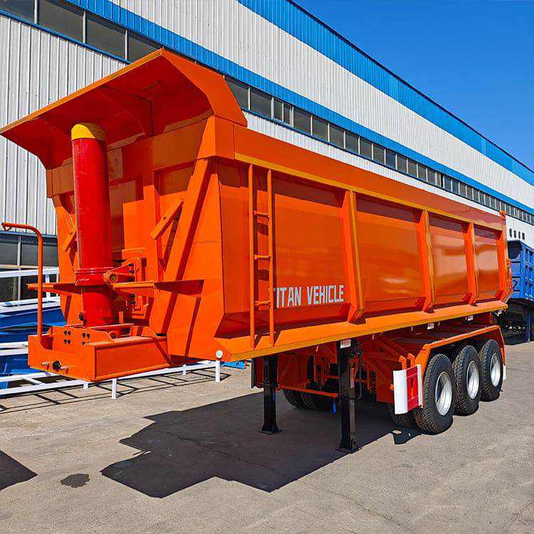 Hydraulic End Dump Trailer