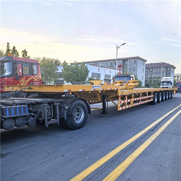 Extendable Flatbed Semi Trailer