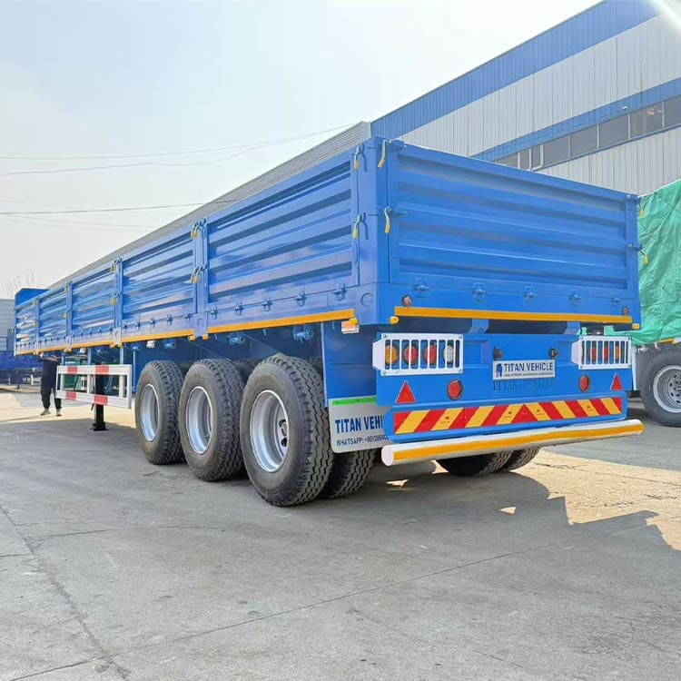 Tri Axle Sidewall Semi Trailer