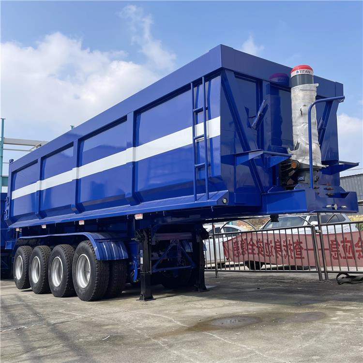 4 Axle 80 Ton Tipper Semi Trailer