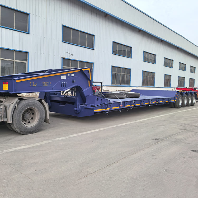 4 Axle RGN Lowboy Trailer