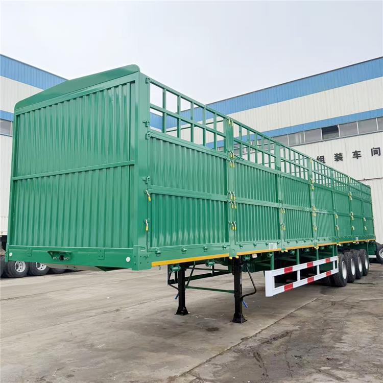 4 Axle 80 Ton Fence Semi Trailer
