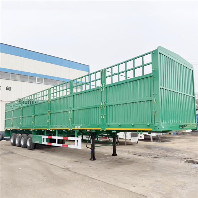 4 Axle 80 Ton Fence Semi Trailer