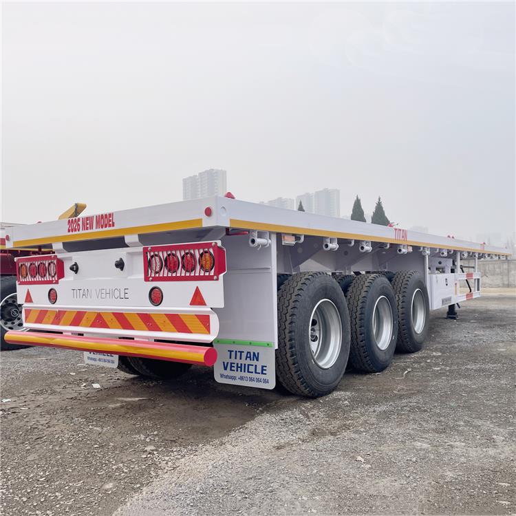 2026 New Model Flatbed Trailer
