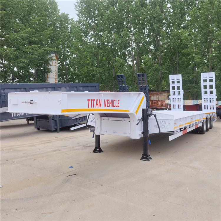 Tri Axle 80 Ton Low Loader Trailer