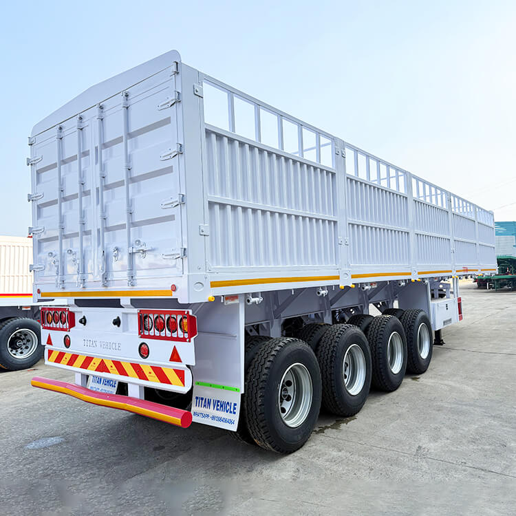 4 Axle Livestock Semi Trailer
