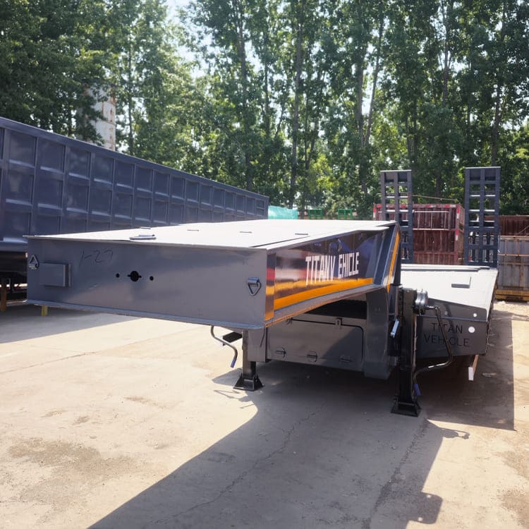 60 Ton Lowbed Truck Trailer