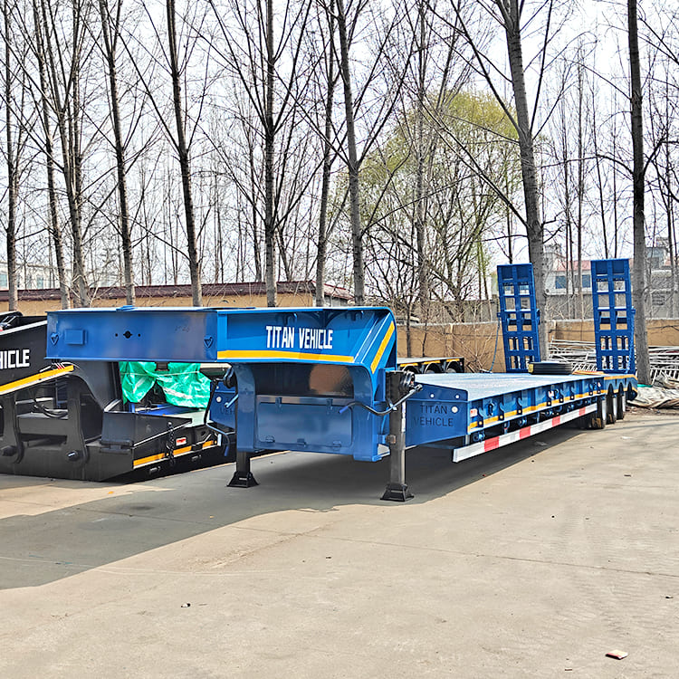 Tri Axle Low Bed Trailer 