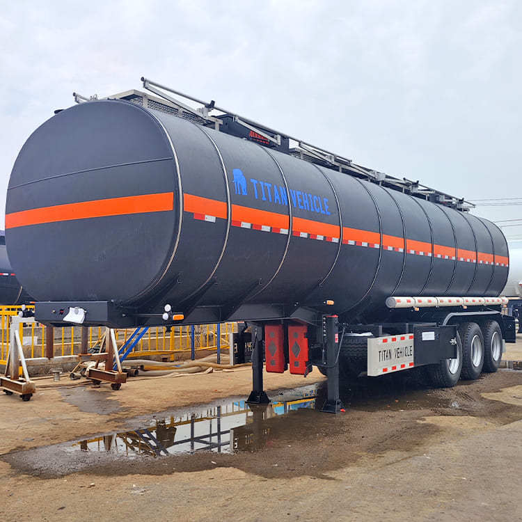 Hot Oil Asphalt Tanker Trailer