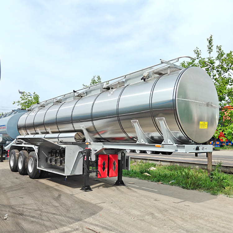 3 Axle Stainless Steel Tanker Trailer