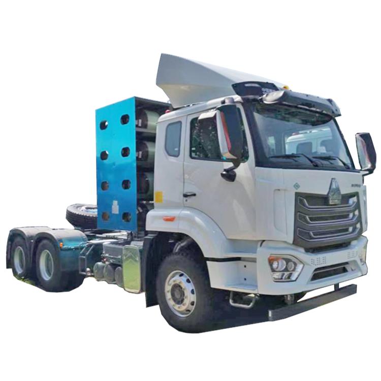 Used Howo CNG Truck Tractor