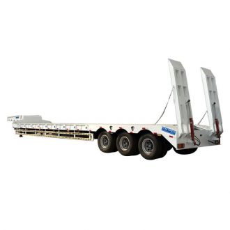 40Ft Semi Low Bed Truck Trailer