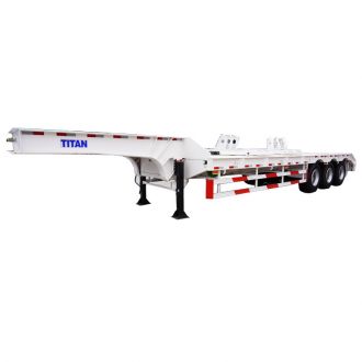Tri Axle Low Bed Loader Trailer