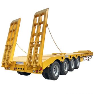 Spot Promotional 40 feet Semi Low Bed Trailer