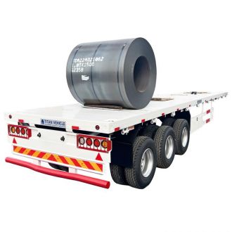 3 Axle 40 Ft Flatbed Trailer
