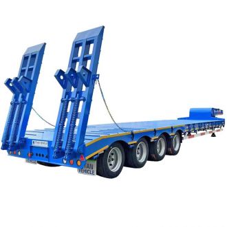 4 Axle 100 Ton Low Bed Trailer