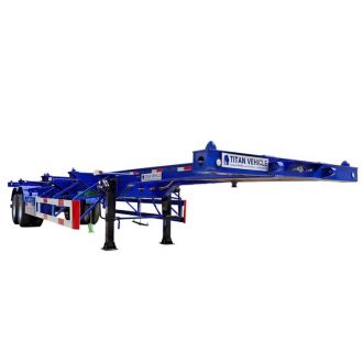 2 Axle 40 ft Skeleton Container Trailer